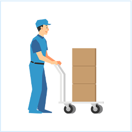 トラック1台分の借りるほどの荷物の量がない